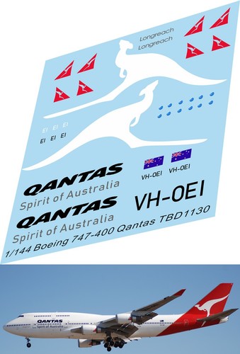 144 decals for boeing - 1/144,