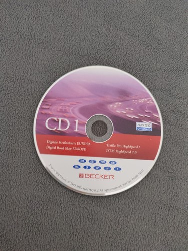 Navigazione becker traffic - cd,