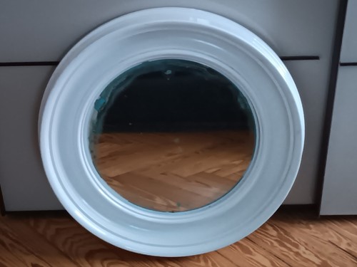 Specchio rotondo design anni - rotondo,