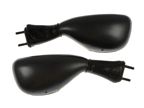 Coppia specchietti carbon look