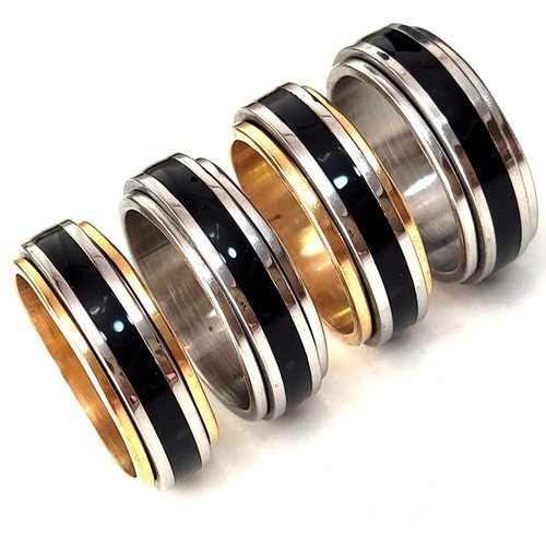 Anello uomo girevole 30pz - anello,