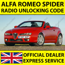 ✅ALFA ROMEO SPIDER AUTORADIO