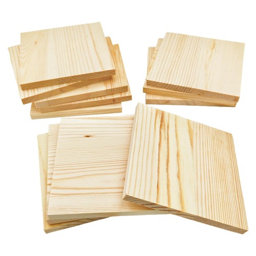 Blocchi quadrati legno - 12,