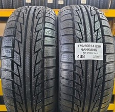 2x GOMME TERMICHE 175/60R14 83H NANKANG  PNEUMATICI USATI PARI AL NUOVO 1756014