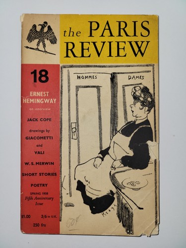 Paris review spring 1958 - paris,