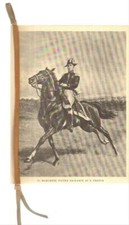 CALENDARIO CENTRO PREOLIMPICO IPPICO MILITARE Anno 1969