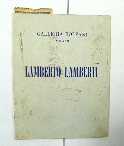 Brochure mostra pittore - brochure,