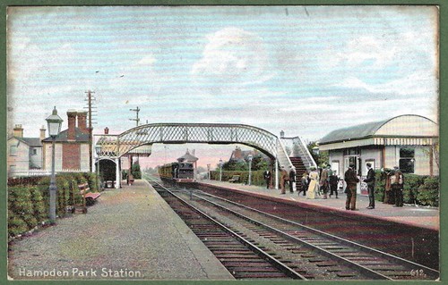 Hampden park railway - park,