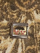 Ciondolo italiano cuori fucsia