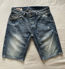 Jeans corti Diesel Tg. 30 - 46 Vintage Uomo Pantaloncini denim Pantaloni Estivi