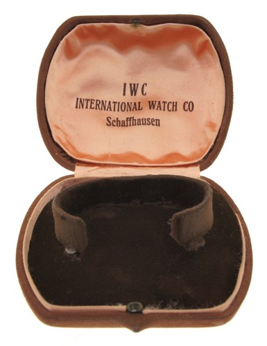 Iwc astuccio scatola velluto - iwc,