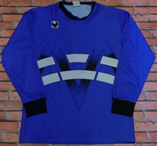 UHLSPORT MAGLIA CALCIO SHIRT NOLEL VINTAGE MADE IN GERMANY (205) tg. 7/8