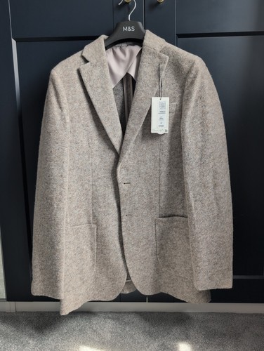 Blazer beige taglia - blazer, m&s