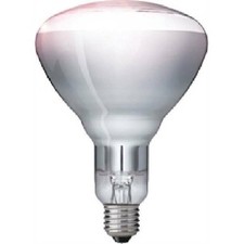 PHILIPS LAMPADA INCANDESCENTE A INFRAROSSI 150W ATTACCO E27 FINITURA CHIARA IR15