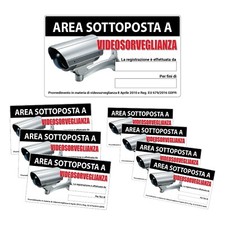 Kit adesivi "Area sottoposta a