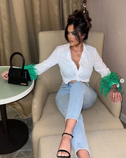 CAMICIA ZARA BIANCA IN