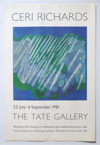 Poster vintage originale - , tate