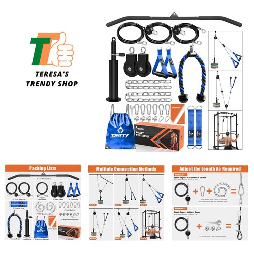 Home gym pulegge system - home,