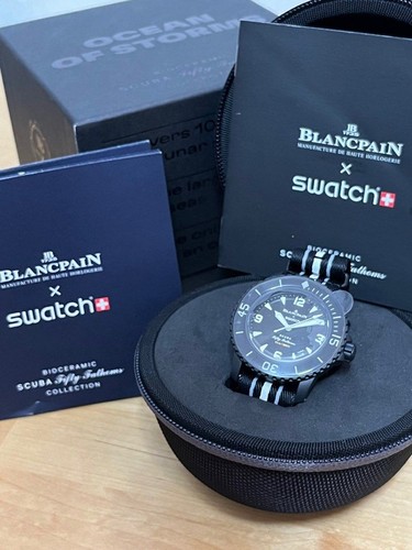 Blancpain swatch scuba fifty - blancpain,