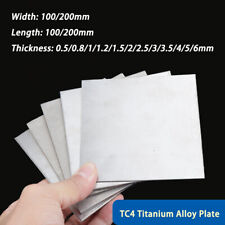 Piastra in lega di titanio TC4
