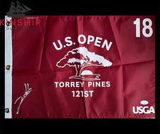 Jon Rahm signed 2021 US Open