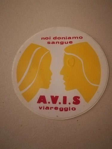 Adesivo originale vintage anni