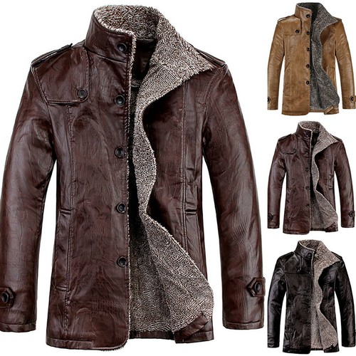 Cappotto trench uomo pelle - , pu