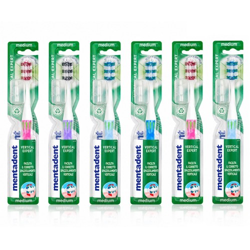 6pz spazzolini mentadent - spazzolini,