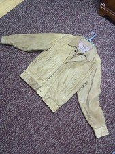 Giacca di pelle marrone