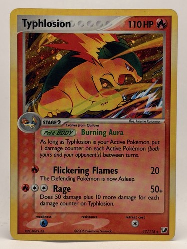 Typhlosion unseen forces - ex,