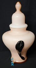 Large Opaline Glass Vase - Mid