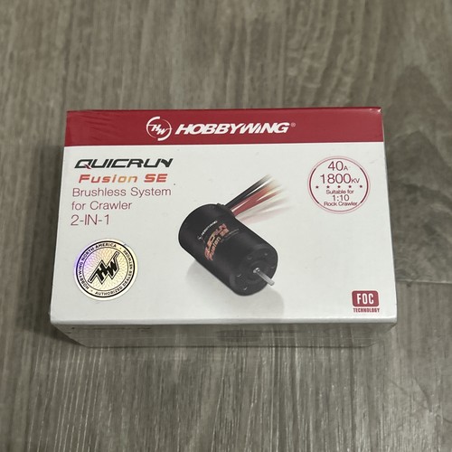 Hobbywing quicrun fusion - hobbywing,