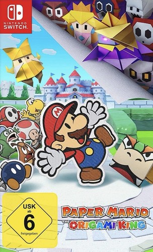 Paper mario origami king - king, gioco