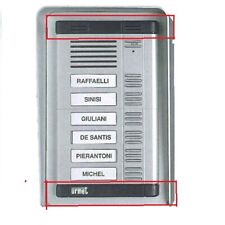 Coppia testate di ricambio pulsantiere kombi Urmet 825 ORIGINALI NO STAMPA 3D