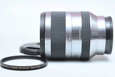Sony E 18-200 mm f/3.5-6.3 OSS E-mount obiettivo NEX con filtro 18