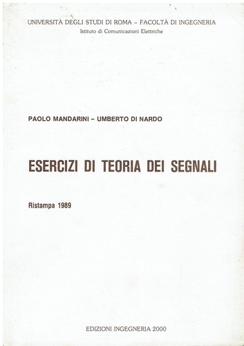 Esercizi teoria dei segnali - teoria,