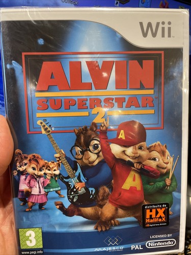 Alvin superstar wii nintedo - superstar, 2