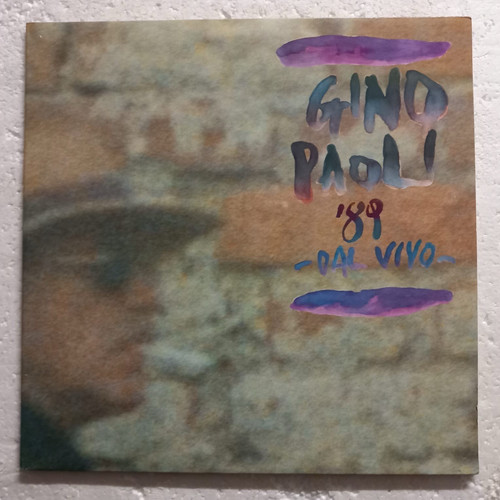 Gino paoli dal vivo - paoli, 1989