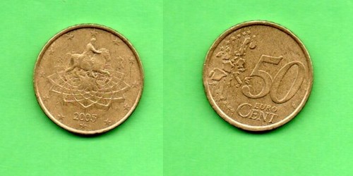 Italia centesimi 2005 - italia, 50