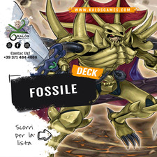 Yugioh! Mazzo Deck FOSSILE da
