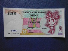 biglietto pubblicitario BNL IPZS Disney 10 f.