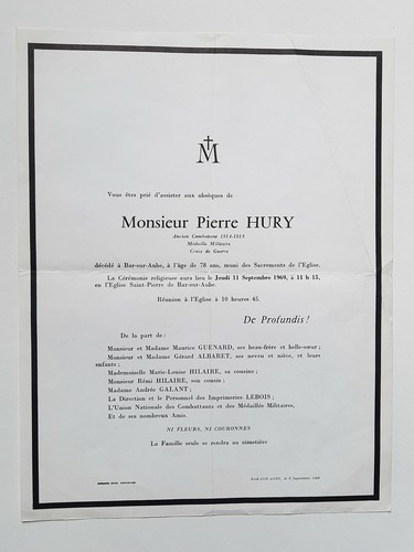 Pierre hury guenard albaret - guenard,