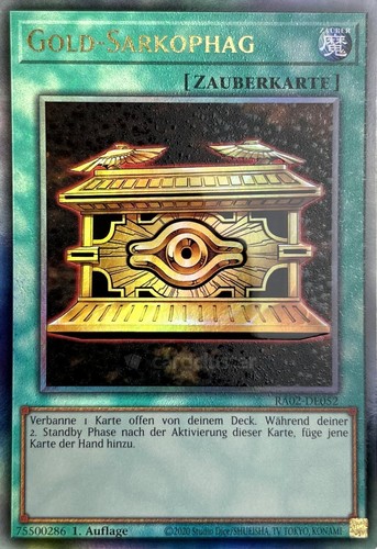 Gold sarcofag - gi, oh!