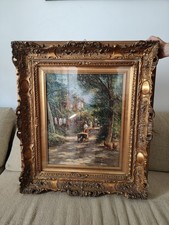 Quadro Dipinto Olio Su Compensato Di Gustavo Bellusci