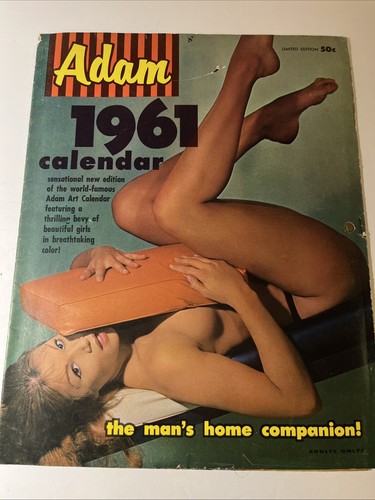 Calendario vintage adam 1961 - adam,