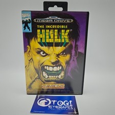 THE INCREDIBLE HULK SEGA MEGA DRIVE PAL EUR COMPLETO