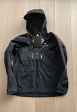 Arc'teryx Alpha SV Giacca Uomo Donna GORE-TEX Pro Taglia -L Cappotto Nero