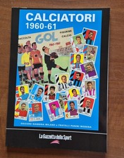 Album Figurine Calciatori Gazzetta ristampa Panini 1960-61 Raccolta 1960-2004