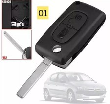 Cover Guscio Chiave CE0536 VA2 Telecomando due Tasti Key Citroen C2 C3 C4 C5 C6
