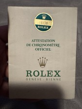 Rolex Day Date  18038 Guarantee Warranty Garanzia 1979